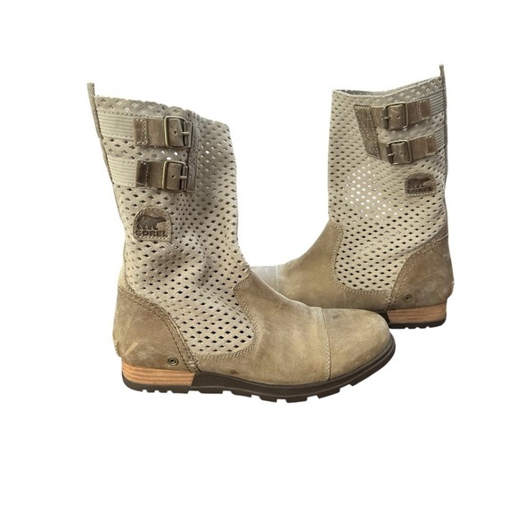 Sorel Leather Major Pull On Boots‎ - Picture 1 of 6